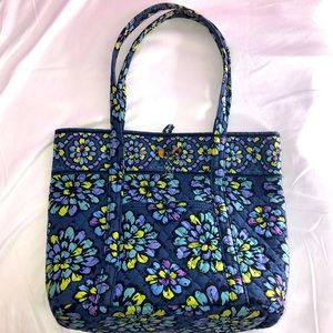 Vera Bradley Indigo Pop Tote Bag